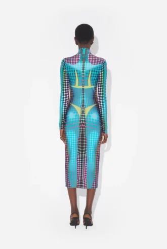 Re-Edition – the Blue Dots Print Dress