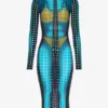 Re-Edition – the Blue Dots Print Dress Re-Edition – the Blue Dots Print Dress