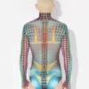 Re-Edition – the Blue Dots Print Mesh Top Re-Edition – the Blue Dots Print Mesh Top