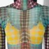 Re-Edition – the Blue Dots Print Mesh Top Re-Edition – the Blue Dots Print Mesh Top