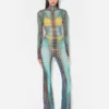 Re-Edition – the Blue Dots Print Pants