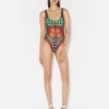 Re-Edition – the Brown Dots Swimsuit Re-Edition – the Brown Dots Swimsuit
