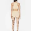 The Beige Gaultier Patch Shorts The Beige Gaultier Patch Shorts