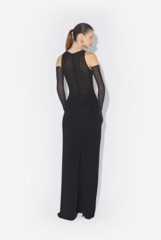 The Black Conical Dress