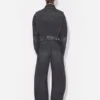 The Black Denim Strap Jacket The Black Denim Strap Jacket
