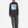 The Black Oversized Water Shirt The Black Oversized Water Shirt