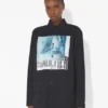 The Black Oversized Water Shirt The Black Oversized Water Shirt