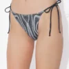 The Black Spiral Bikini Bottom The Black Spiral Bikini Bottom