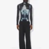 The Black Squeletor Top