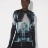 The Black Squeletor Top