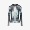 The Black Squeletor Top