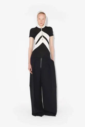 The Black T-Shirt with Chevrons