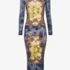 The Blue Cotton Madaillon Dress The Blue Cotton Madaillon Dress