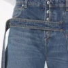 The Blue Denim Strap Jeans