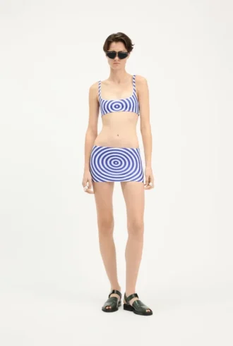 The Blue Target Bra