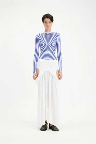 The Blue Target Top