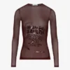 The Burgundy Embroidered Top The Burgundy Embroidered Top