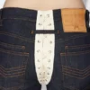 The Contrasting Lace-Up Denim Jeans The Contrasting Lace-Up Denim Jeans