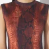The Cotton Python Dress The Cotton Python Dress
