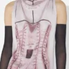 The Draped Trompe-L’œIl Corset Dress The Draped Trompe-L’œIl Corset Dress