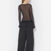 The Flocked Tattoo Ruban Top The Flocked Tattoo Ruban Top