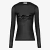 The Flocked Tattoo Ruban Top The Flocked Tattoo Ruban Top