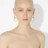 The Gold-Toned Ring-Pull Earrings The Gold-Toned Ring-Pull Earrings