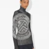 The Gray Laurel Stamp Sweater
