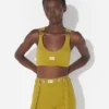 The Green Gaultier Patch Bra