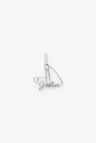 The Heart Safety Pin Hair Clip