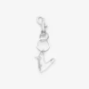 The Heart Safety Pin Keychain The Heart Safety Pin Keychain