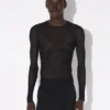 The Jean Paul Gaultier Flocked Top The Jean Paul Gaultier Flocked Top