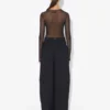 The Jean Paul Gaultier Flocked Top The Jean Paul Gaultier Flocked Top