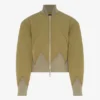 The Khaki Diamond Bomber Jacket The Khaki Diamond Bomber Jacket