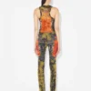 The Khaki Madaillon Pants