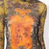 The Khaki Madaillon Top The Khaki Madaillon Top