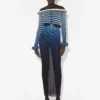 The Long 3D Striped Dress The Long 3D Striped Dress