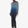 The Long 3D Striped Dress The Long 3D Striped Dress
