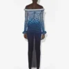 The Long 3D Striped Dress The Long 3D Striped Dress