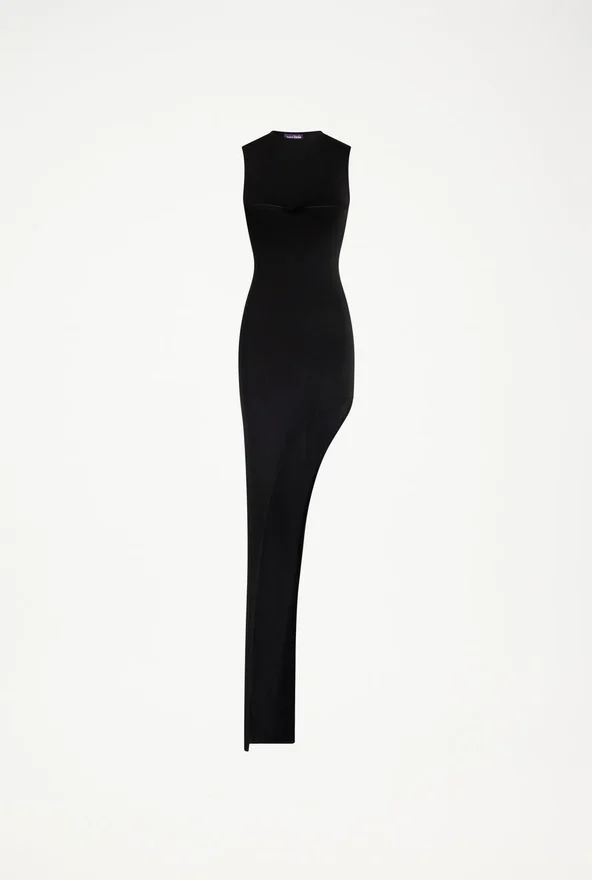The Long Asymmetrical Dress The Long Asymmetrical Dress