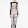 The Long Bi-Material Mariniare Dress The Long Bi-Material Mariniare Dress