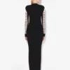 The Long Bi-Material Mariniare Dress The Long Bi-Material Mariniare Dress