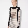 The Long Bi-Material Mariniare Dress The Long Bi-Material Mariniare Dress