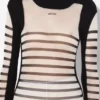 The Long Bi-Material Mariniare Dress The Long Bi-Material Mariniare Dress