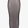 The Long Black Spiral Skirt