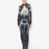 The Long Black Squeletor Dress The Long Black Squeletor Dress