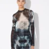 The Long Black Squeletor Dress The Long Black Squeletor Dress