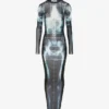 The Long Black Squeletor Dress The Long Black Squeletor Dress
