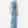 The Long Draped Water Dress The Long Draped Water Dress