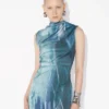 The Long Draped Water Dress The Long Draped Water Dress